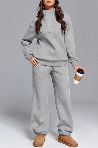 Women's Wide Leg Sweat Set