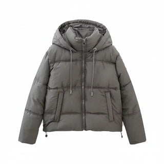 Women's Hooded Puffer Winter Jacket