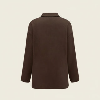 Women's Collared Overshirt Jacket