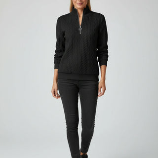 Women's Quarter Zip Sweater