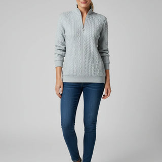 Women's Quarter Zip Sweater