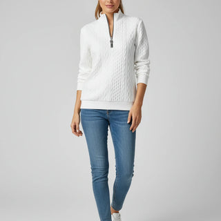 Women's Quarter Zip Sweater