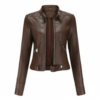 Women's Slim Fit Biker Jacket