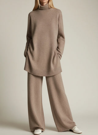 Women's Wide-Leg Relaxed Fit Pant Set